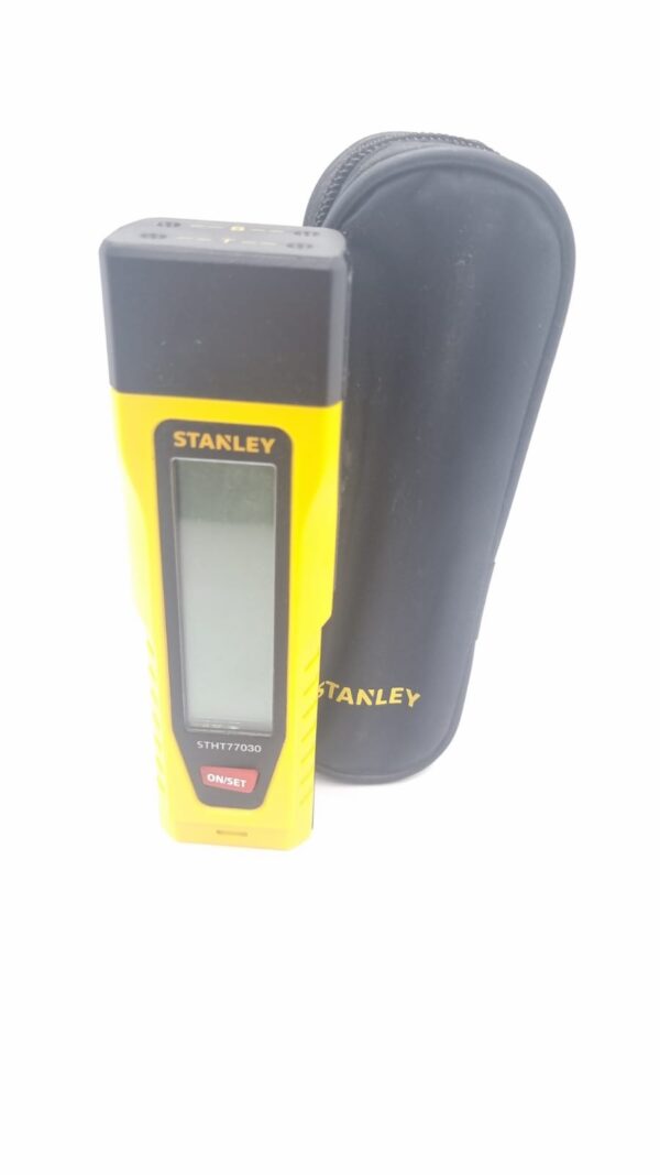 509013 4 MEDIDOR DE HUMEDAD STANLEY STHT77030 AMARILLO + FUNDA