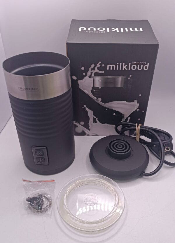 509600 2 ESPUMADOR DE LECHE ARENDO MILKLOUD + CAJA