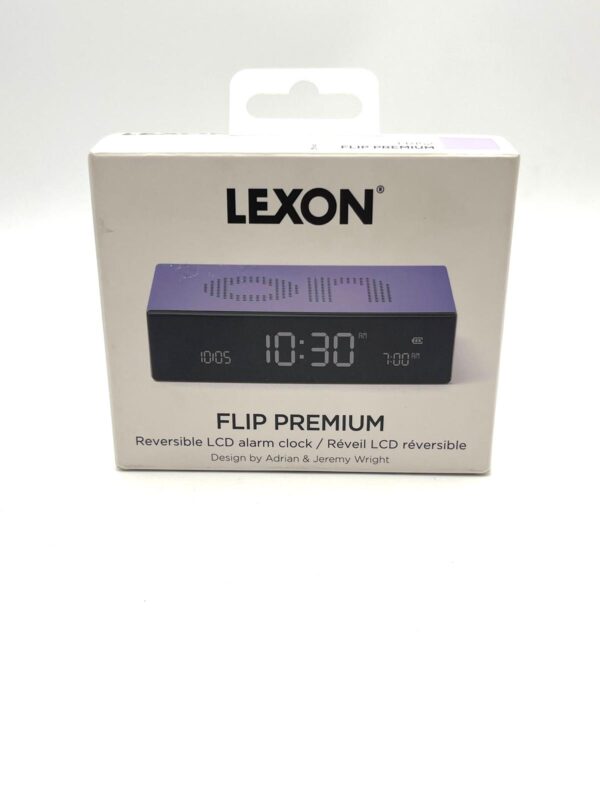 509966 1 DESPERTADOR REVERSIBLE Y RECARGABLE LEXON FLIP PREMIUM LR152