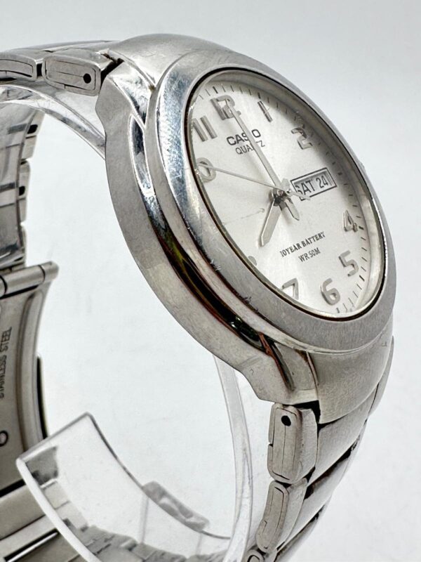 510646 2 RELOJ CASIO 3716 ESFERA PLATEADA