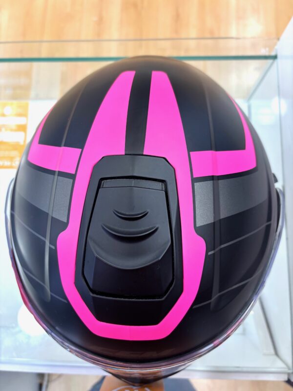 510857 5 scaled CASCO MOTO CGM 569 C-MAX TALLA XS NEGRO Y ROSA *A ESTRENAR* + FUNDA + CAJA