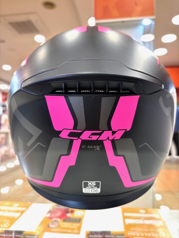 510857 7 scaled CASCO MOTO CGM 569 C-MAX TALLA XS NEGRO Y ROSA *A ESTRENAR* + FUNDA + CAJA