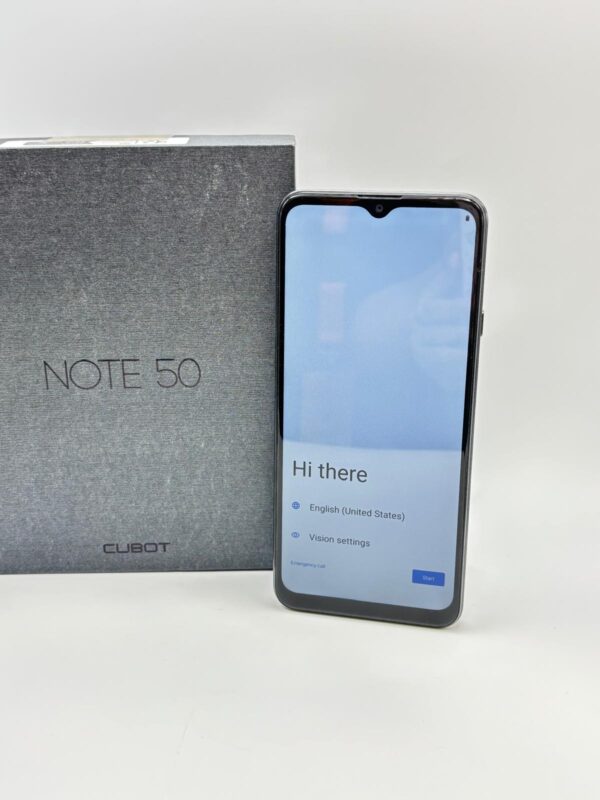 510933 3 MOVIL CUBOT NOTE 50 8GB 256GB + CAJA + FUNDA