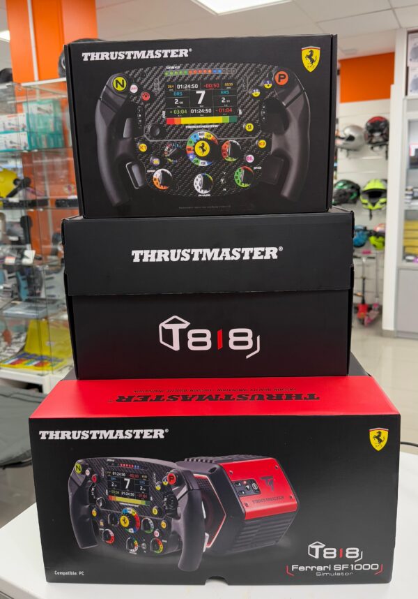 510952 1 scaled VOLANTE THRUSTMASTER T818 FERRARI SF1000 SIMULATOR + ACCESORIOS + CAJA