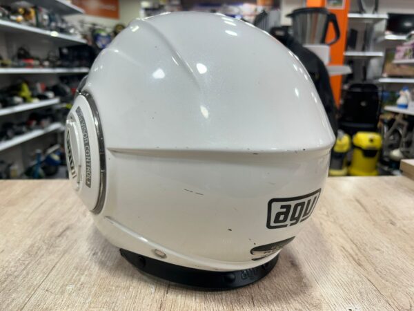 511153 4 CASCO DE MOTO AGV FLUID TALLA L COLOR BLANCO