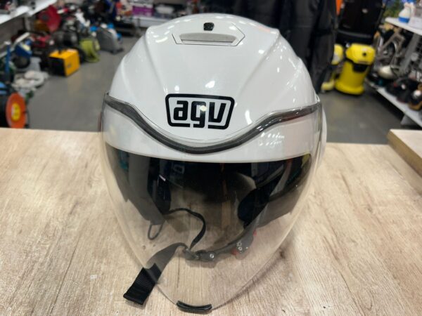 511153 5 CASCO DE MOTO AGV FLUID TALLA L COLOR BLANCO