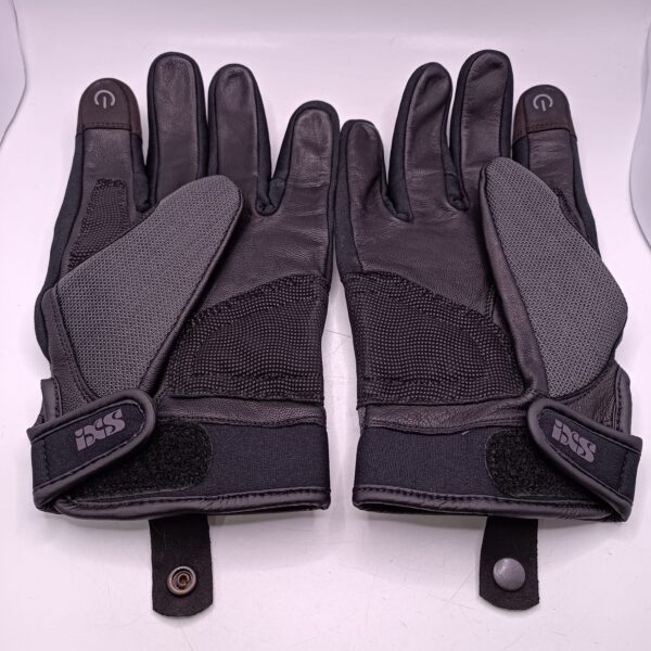 511154 2 GUANTES DE MOTO IXS COLOR NEGRO/GRIS