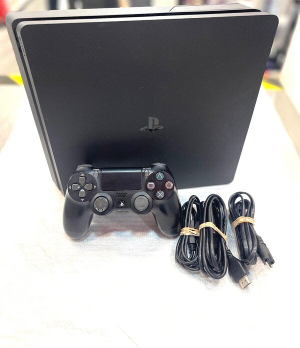 511421 1 CONSOLA PS4 SLIM 500GB + MANDO + CABLES