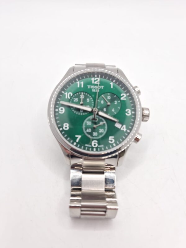 511677 3 RELOJ TISSOT 1853 MOD.T116617 ESFERA VERDE + ESLABONES + CAJA + CERTIFICADO