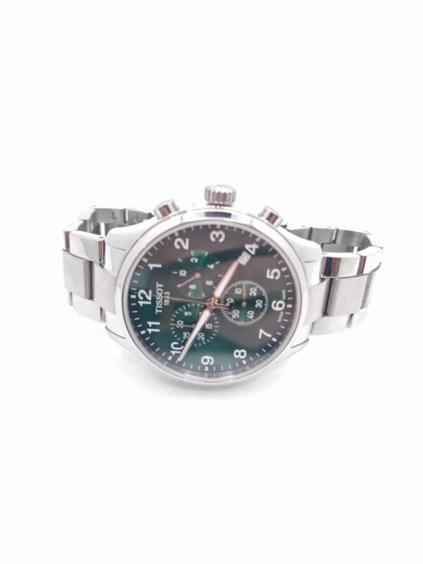 511677 4 RELOJ TISSOT 1853 MOD.T116617 ESFERA VERDE + ESLABONES + CAJA + CERTIFICADO