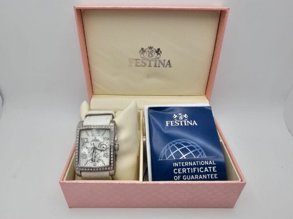 511967 1 RELOJ DE SEÑORA FESTINA F16362 CORREA DE CUERO + CAJA