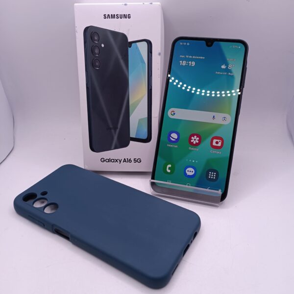 512457 2 SAMSUNG GALAXY A16 5G 128GB/4GB + CAJA + CARGADOR