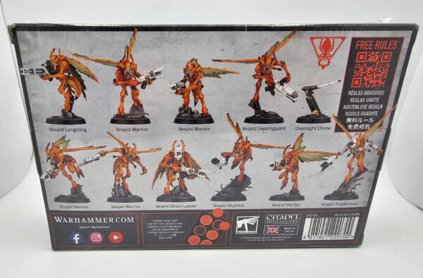 512808 FIGURAS WARHAMMER KILL TEAM VESPID STINGWINGS A ESTRENAR