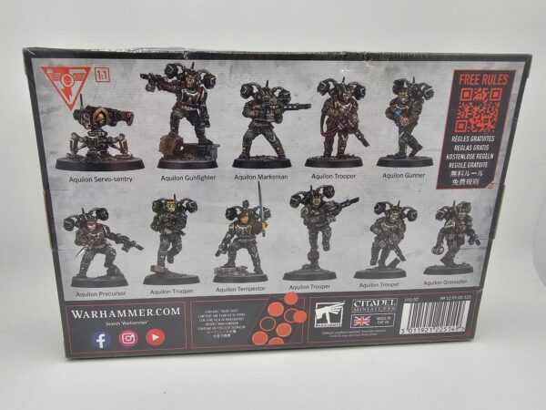 512809 1 FIGURAS WARHAMMER KILL TEAM TEMPESTUS AQUILONS A ESTRENAR