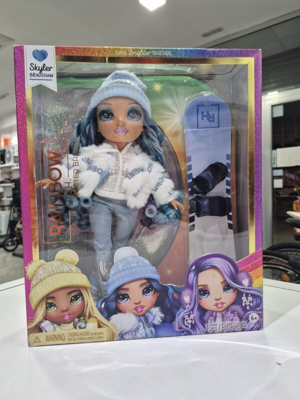 513034 1 MUÑECA DE JUGUETE SKYLER BRADSHAW RAINBOW HIGH WINTER BREAK *A ESTRENAR