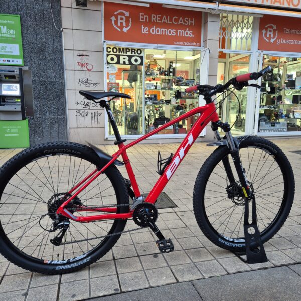 513642 1 scaled BICICLETA MONTAÑA BH SPIKE 29" M-L ROJA SHIMANO ACERA + CANDADO BH