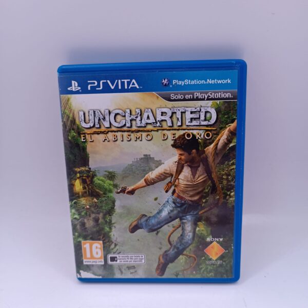 514305 1 VIDEOJUEGO SONY PSVITSA UNCHARTED AL ABISMO DE ORO