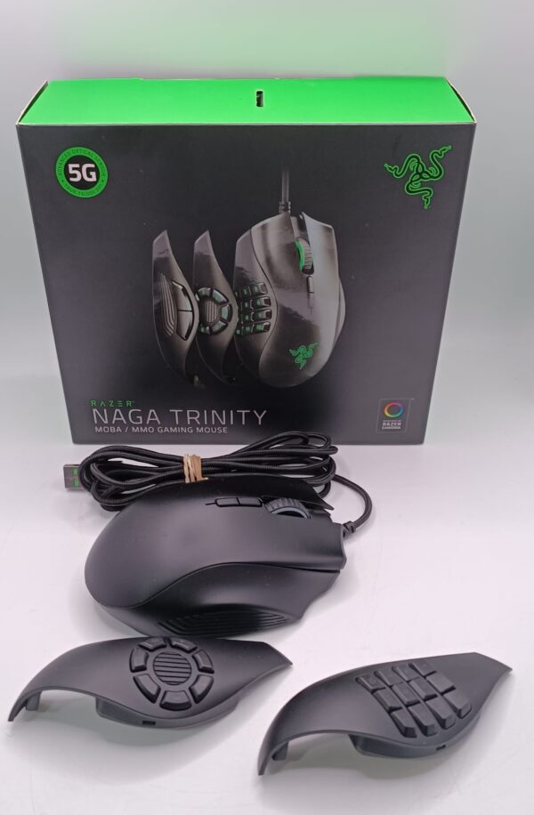 514335 5 RATON RAZER NAGA TRINITY + CAJA + ACC