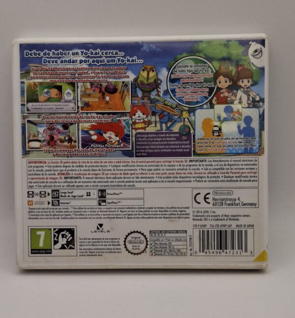 514611 1 JUEGO NINTENDO 3DS YO-KAI WATCH