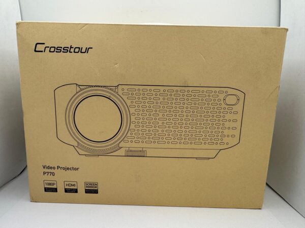 514977 5 PROYECTOR CROSSTOUR P770 + CAJA + CABLES