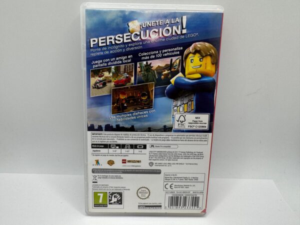 515050 2 JUEGO SWITCH LEGO CITY UNDERCOVER