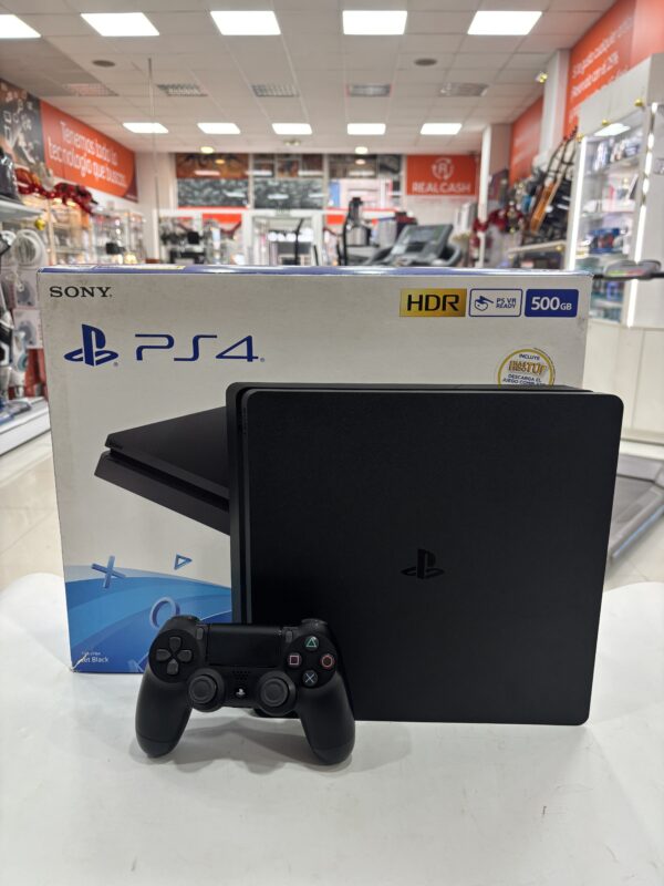 515083 1 scaled CONSOLA SONY PS4 SLIM 500GB CAJA Y MANDO