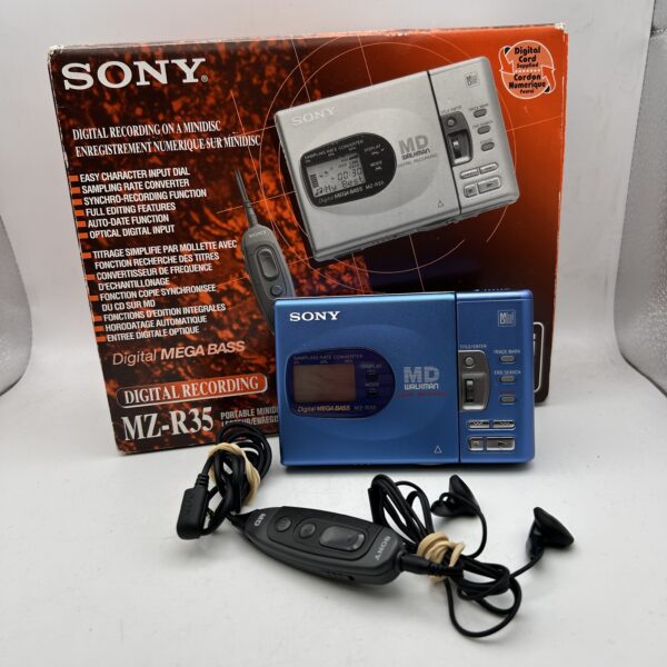 515246 1 scaled REPRODUCTOR MINIDISC SONY MZ-R35 CAJA COMPLETA