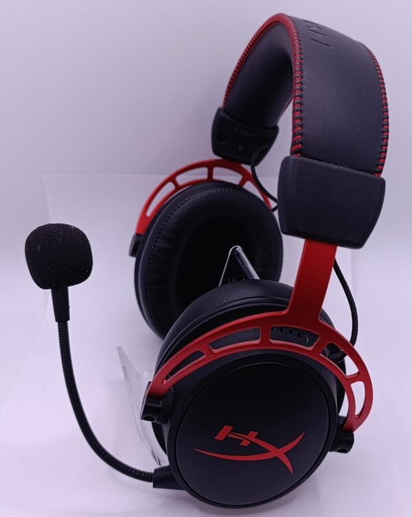 515502 5 AURICULARES HYPERX CLOUD ALPJA GAMING HX-HSCA-RD + CABLES + CAJA