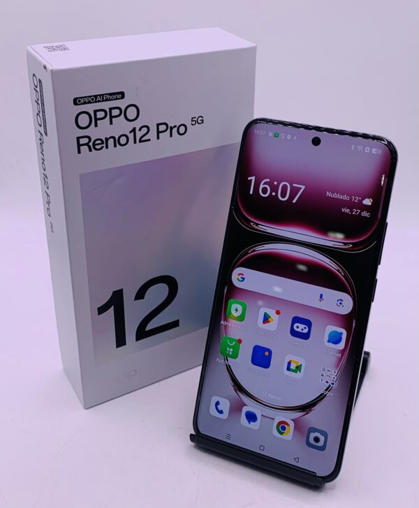 515762 MOVIL OPPO RENO 12 PRO 5G 512GB/12GB + CAJA + CABLE CARGA