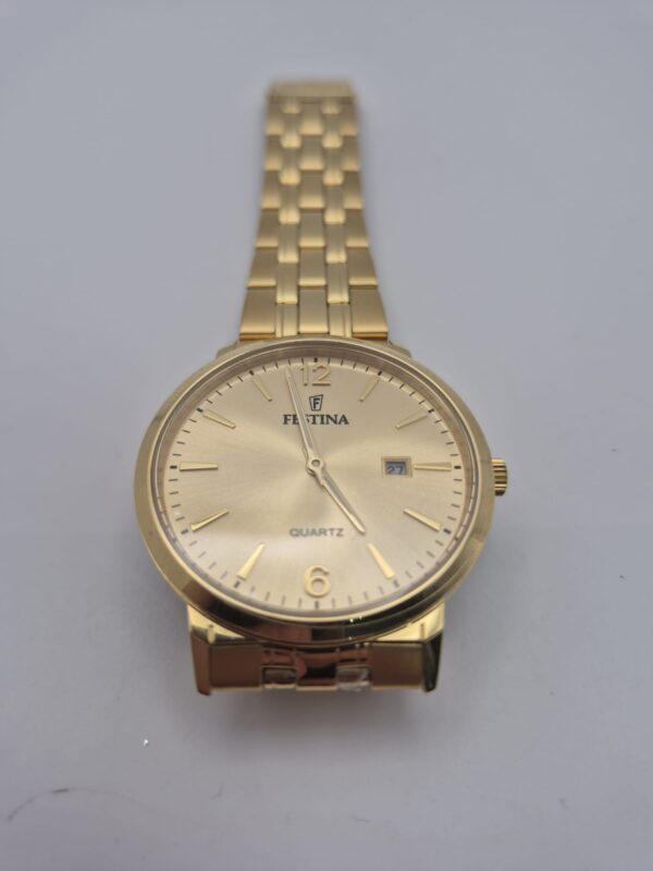 515799 5 RELOJ FESTINA F20513 DORADO