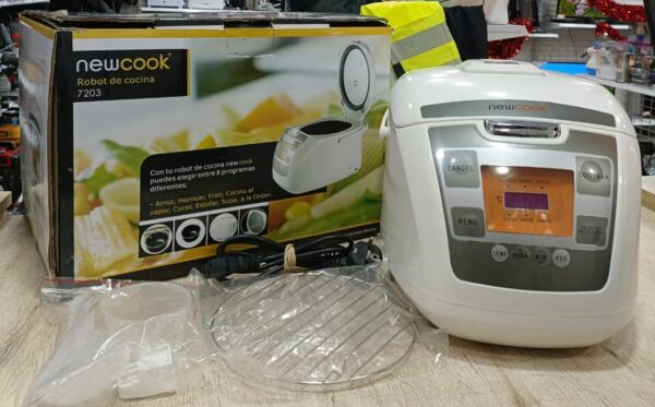 515972 1 ROBOT DE COCINA NEWCOOK 7203 + ACC+ CAJA