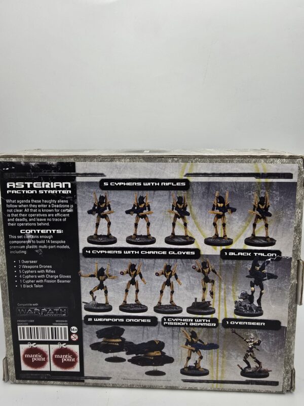 516012 2 MINIATURAS DEADZONE ASTERIAN FACTION STARTER A ESTRENAR