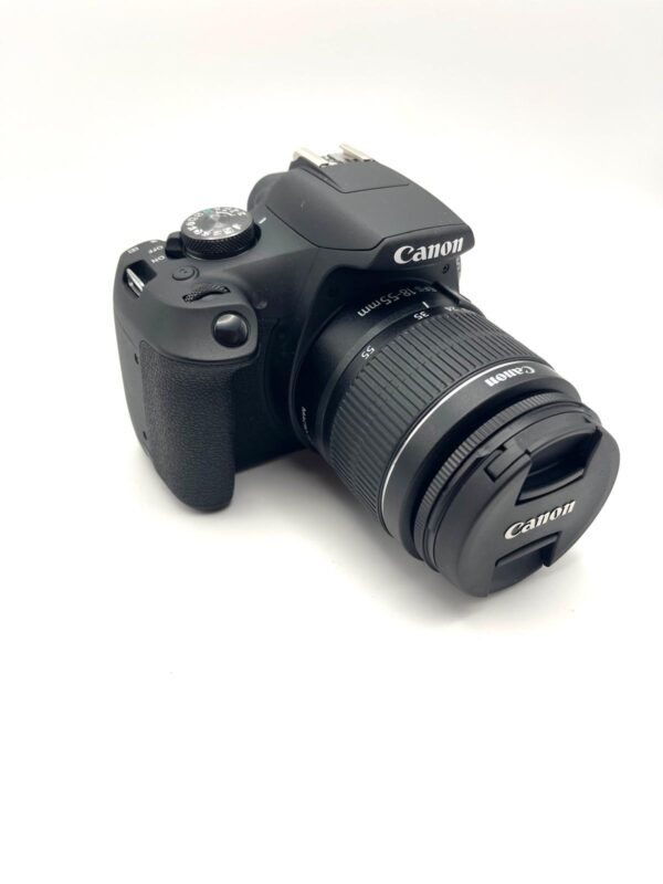 516145 3 CAMARA REFLEX CANON EOS 2000D + OBJETIVO EFS 18-55 III + CAJA + ACC