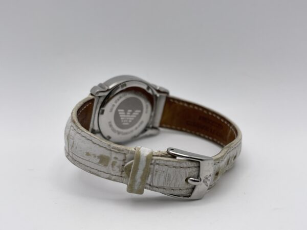 IMG 4887SAMU131224 79 scaled RELOJ DE PULSERA DAMA EMPORIO ARMANI AR-0288 -DESGASTE EN CORREA-