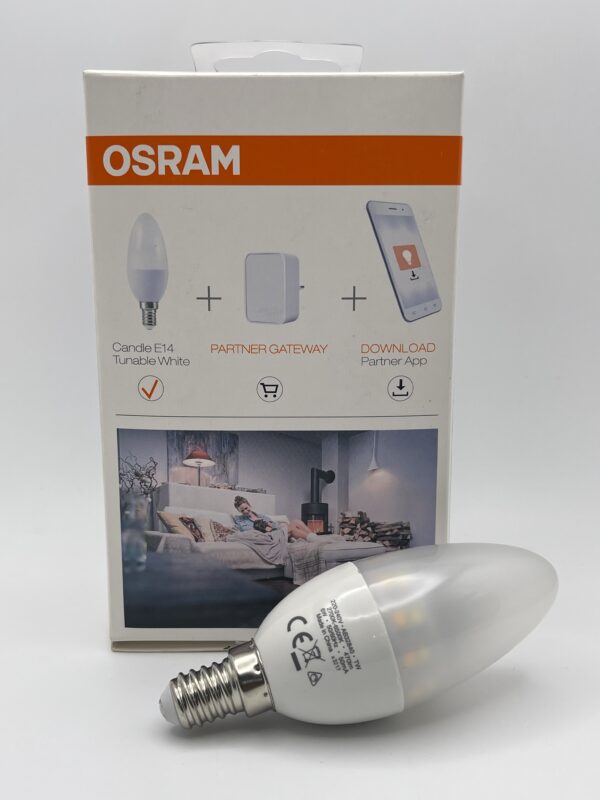 IMG 5306SAMU181224 88 scaled BOMBILLA INTELIGENTE OSRAM SAMRT PLUS CLASSIC E14 BLANCA