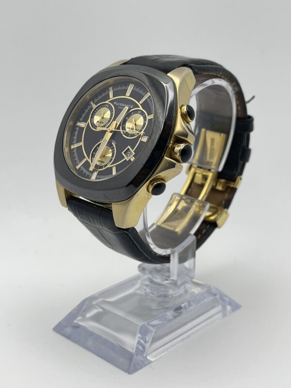 IMG 5752SAMU241224 69 scaled RELOJ PUISSANCE CERAMIC NEGRO Y DORADO