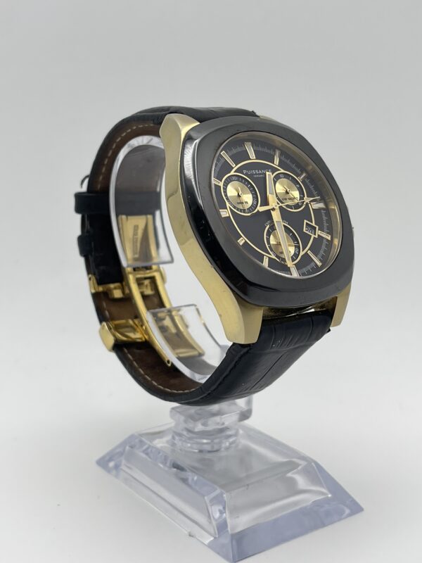 IMG 5752SAMU241224 70 scaled RELOJ PUISSANCE CERAMIC NEGRO Y DORADO