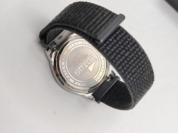 Imagen de WhatsApp 2024 12 20 a las 18.03.09 c1b0a3e5 RELOJ LOTUS 18587 ESFERA NEGRA CORREA TELA + CAJA