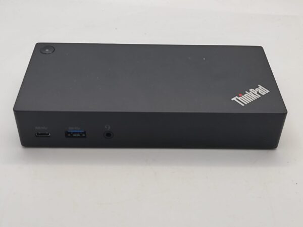 Imagen de WhatsApp 2024 12 24 a las 13.11.45 c33c9052 DOCK STATION LENOVO THINK PAD USB-C 40A9 NEGRO + CABLES