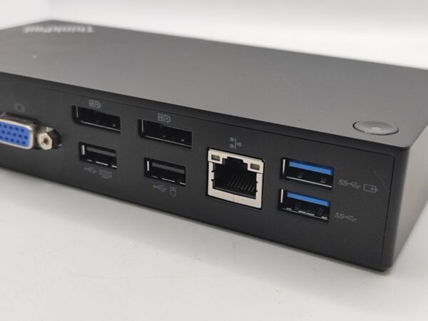 Imagen de WhatsApp 2024 12 24 a las 13.11.45 ef7ac1f5 DOCK STATION LENOVO THINK PAD USB-C 40A9 NEGRO + CABLES