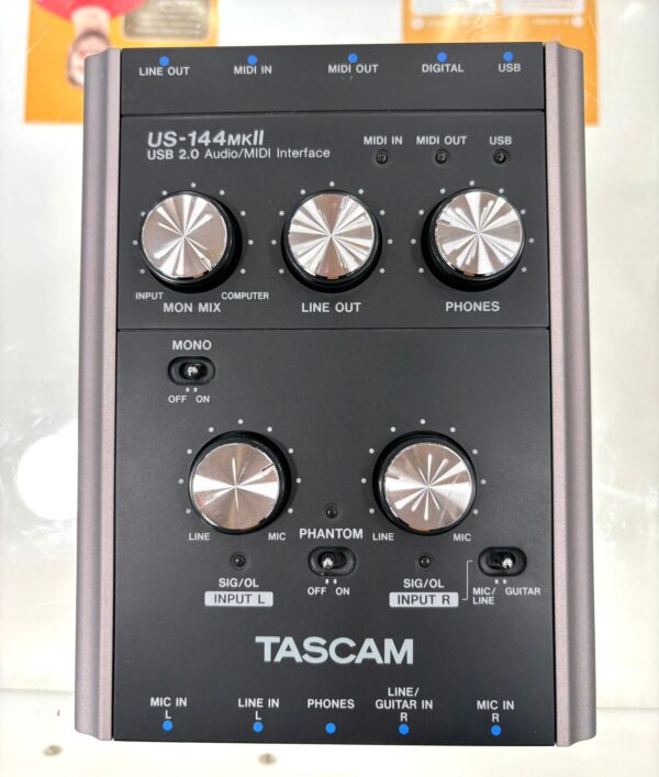 Imagen de WhatsApp 2024 12 26 a las 10.51.16 e8349992 INTERFAZ DE AUDIO TASCAM US-144MKII + CAJA + DRIVERS