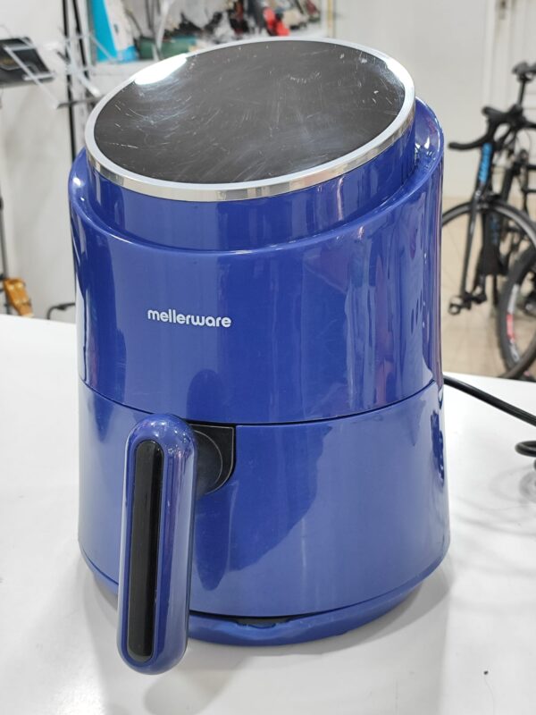 Imagen de WhatsApp 2024 12 27 a las 13.13.10 8e5d3774 AIRFRYER MELLERWARE 27150BL 1230W AZUL *DETALLE MARCAS DE USO*