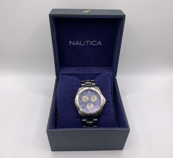 WhatsApp Image 2024 05 25 at 13.23.11 RELOJ PULSERA DE CABALLERO NAUTICA N08585 + CAJA Y ESLABONES