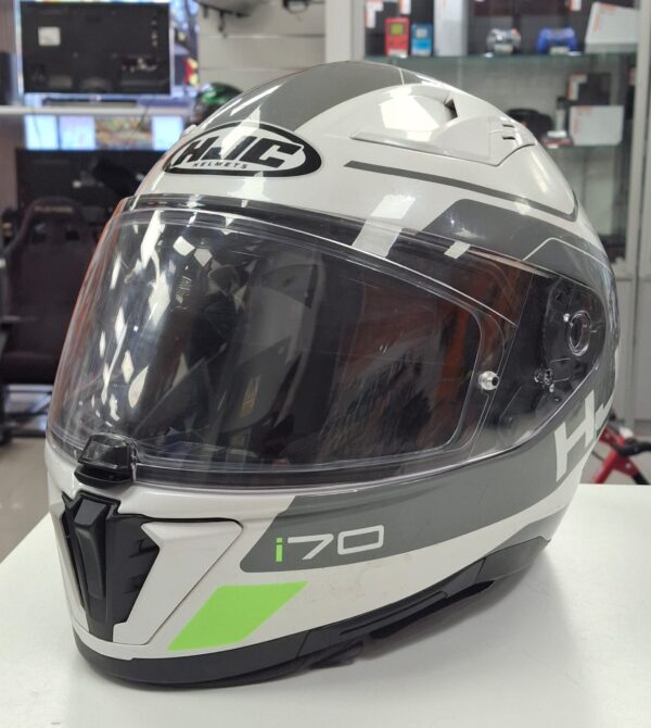 WhatsApp Image 2024 12 04 at 11.12.25 1 CASCO DE MOTO HJC I70 BLANCO/VERDE TALLA L