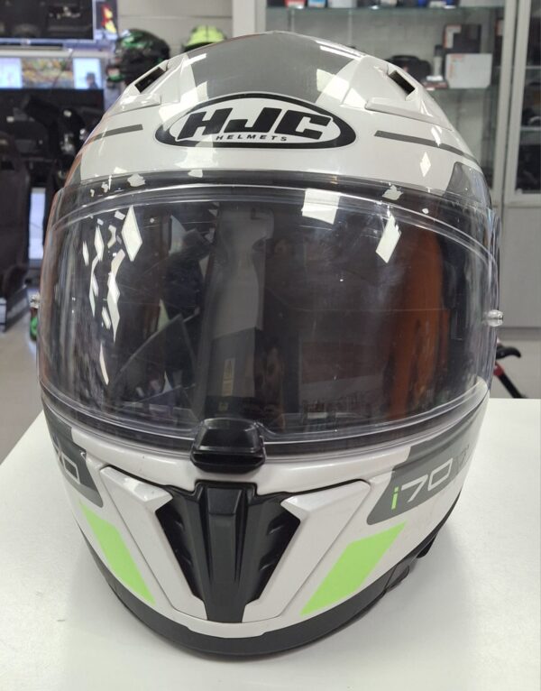 WhatsApp Image 2024 12 04 at 11.12.25 2 CASCO DE MOTO HJC I70 BLANCO/VERDE TALLA L