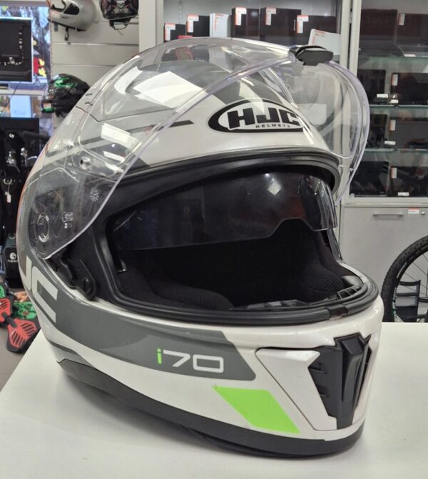 WhatsApp Image 2024 12 04 at 11.12.25 4 CASCO DE MOTO HJC I70 BLANCO/VERDE TALLA L