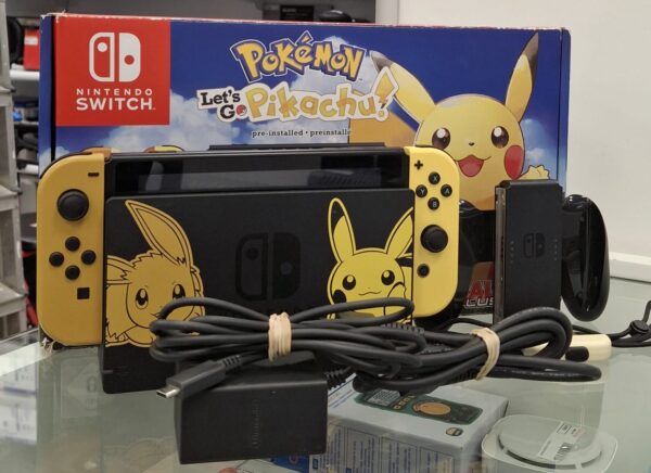 WhatsApp Image 2024 12 11 at 18.40.48 1 CONSOLA NINTENDO SWITCH EDICION LETS GO PIKACHU + CAJA + ACC