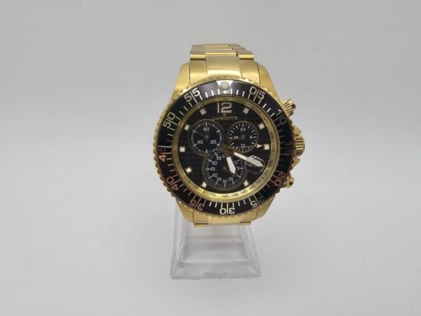 WhatsApp Image 2024 12 20 at 11.36.06 RELOJ PULSERA DE CABALLERO LANSOTTE DORADO Y NEGRO