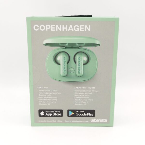 06 U518016 4 AURICULARES BLUETOOTH IN EAR URBANISTA COPENHAGEN VERDES A ESTRENAR