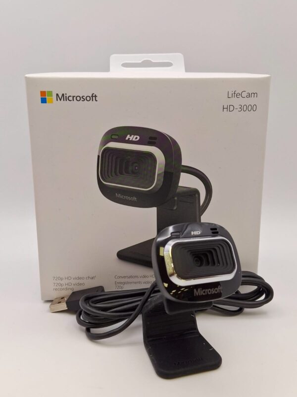 15u517025 1 WEBCAM MICROSOFT LIFECAM HD-300 + CAJA